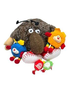 Rainbow Brite Lurky Doll and Sprites Lot 5 Vintage  Originals Mattel 1988